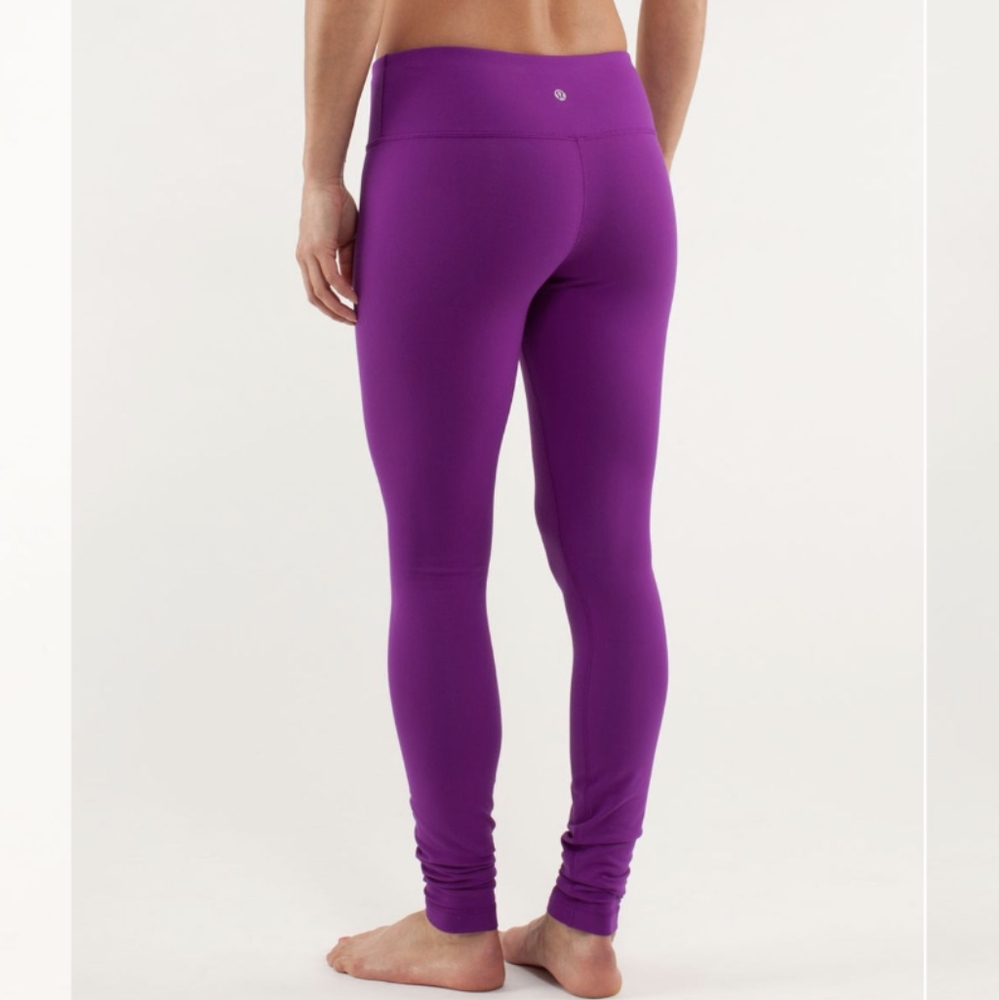 Lululemon Wunder Under Pant Tender Violet